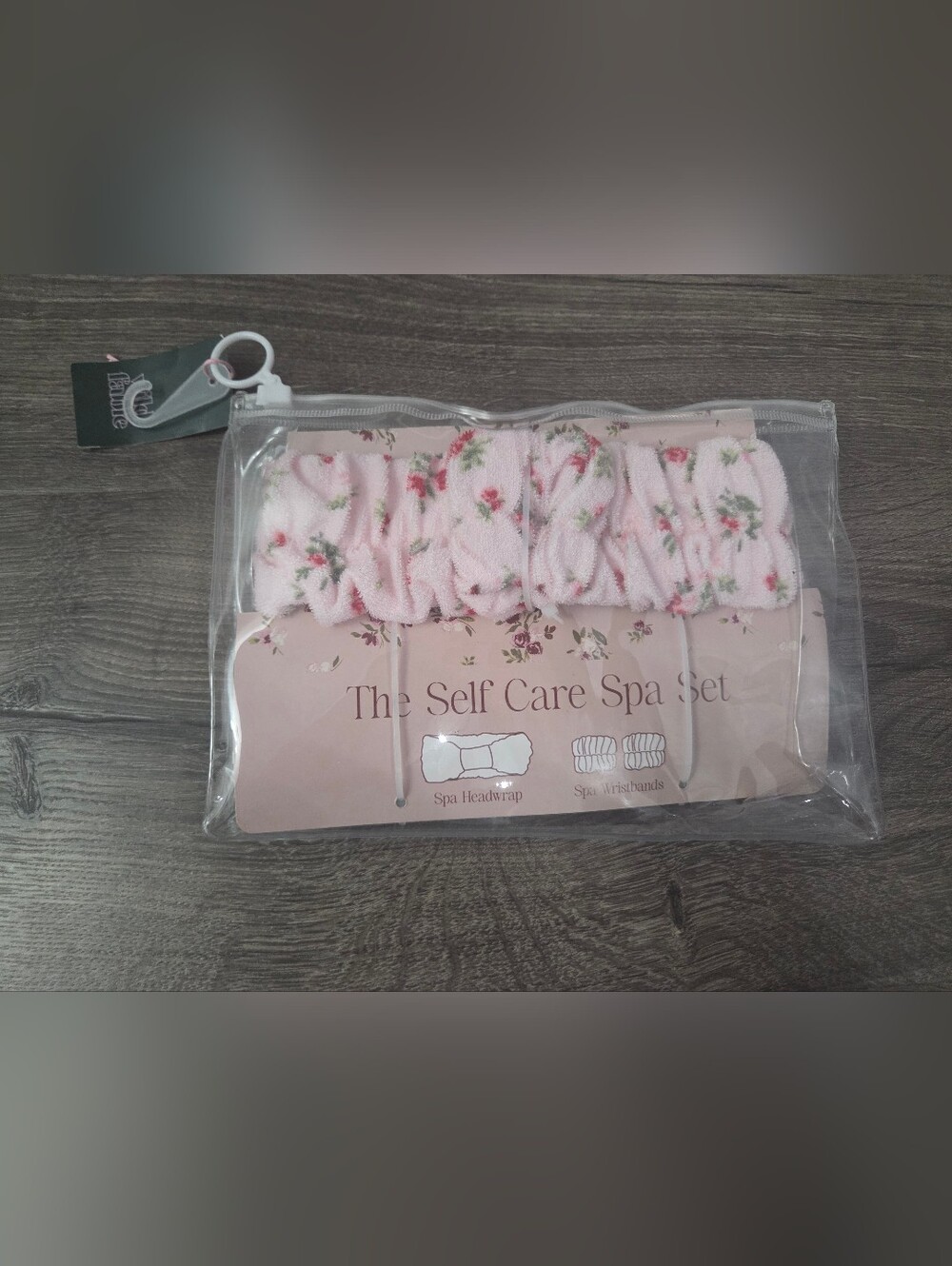 wild fable Pink Floral Self Care Spa Headwrap Set NWT - Picture 1 of 2